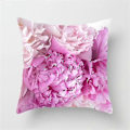 Miniatyrbillede 2 af 5: Rose Pæon Blomst Pudebetræk Pudevar Hjem Have Sofa Dekoration 9