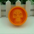 Miniatyrbillede 2 af 2: Fødevaregodkendt Silikone Mini Bageforme DIY Kranie Mønster Bageforme Geléforme Kageforme Slikforme (Orange)