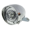Pikkukuva 1 / 3: Pyörän etuvaloteline Vintage 3LED-ajovalolle (hopea)