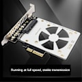 Miniatyrbillede 2 af 5: U.2 til PCIE Adapter PCI Express 3.0 X4/X8/X16 til SFF-8639 U.2 Adapter