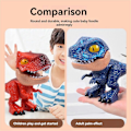 Miniatyrbild 5 av 5: 1 Set Dinosaurie Skrivmaterial, Suddgummi Linjal, Pennvässare, A