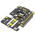 Miniatyrbild 1 av 5: 3 i 1 Combo M.2 NVMe till PCIe Adapter med Kylfläkt och Automatisk Missfärgning LED för 5