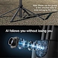 Miniatyrbillede 2 af 5: C17 Monopod 360 Auto-Rotation AI Tracking Shootings Tripod Bluetooth Shutter til Telefonholder Trådløs Selfie Stick