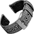Miniatyrbild 1 av 5: Klockarmband i canvasläder för män, canvasarmband med snabbkoppling, fler färger