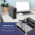 Miniatyrbild 4 av 5: ITX Datorchassi M06 Mini Desktop Chassi HTPC Industriellt Kontrollchassi