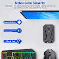 Miniatyrbild 3 av 5: P8 Trådbundet Gaming Tangentbord Mus Kombinationsomvandlare