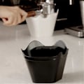 Miniatyrbillede 3 af 5: Kaffegrumsspand Polygoner Espresso Grums Dump Bin Grøn
