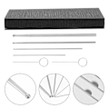 Miniatyrbild 3 av 3: 6 st Amphibia Professionell Reptil Sond Orm Sond Kit Rostfritt Stål Reptiler Orm Sond