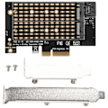 Miniatyrbillede 3 af 5: PCIe til M.2/M.2 Adapter M.2 NGFF til Desktop PCIe X4 Adapterkort