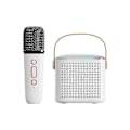 Miniatyrbild 1 av 5: Y1 Portabelt Högtalarsystem Stereoljud Bluetooth-kompatibel 5.3 (Vit 1 till 1)