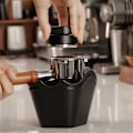 Miniatyrbild 5 av 5: Kaffesumpshink Polygon Espresso Sumpbehållare Mångsidig Espresso Avfallshink för Hem/Kontor Gul
