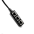Miniatyrbild 4 av 5: RJ45 Ethernet Splitter-kabel, vienon RJ45 Y Splitter-adapter 1 till 3 Port Ethernet Switch Adapter-kabel