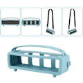 Miniatyrbild 1 av 5: Silikonskyddsfodral för SoundLink Mini/Mini II Bluetooth-högtalare, bärväska med axelrem blå