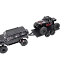 Miniatyrbild 4 av 5: RC Crawler Släpvagn med Dragkrok för 1/18 RC Crawler Bil