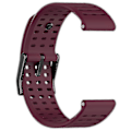 Pikkukuva 3 / 5: Urheiluranneke Suunto Vertical/9 Peak Pro/9 Peak/5 Peak -kelloille, 22 mm silikoniset kellon rannekkeet Wine Red