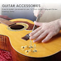 Miniatyrbild 5 av 5: 30 st Nya Guldplektrumskyddsskruvar För Strat/Tele Elgitarr