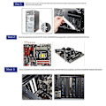 Pikkukuva 2 / 5: SATA3.0 -laajennuskortti PCI-E4-porttiin 6G-sovitinkortti 88SE9215
