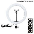 Miniatyrbillede 1 af 5: USB Ring Light Videokonferencelys til Zoom-opkald/fjernarbejde/livestreaming med 3 lystilstande og 10 lysstyrkeniveauer
