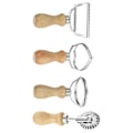 Pikkukuva 2 / 3: 4 kpl Alloy Cookie -muotit Dumpling Die Cutting Kakunleikkauslaitteet Leivontaväline