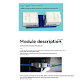 Miniatyrbild 5 av 5: Gigabit Ethernet Kabel Adapter Modul Nätverkskabel Förlängningskontakt RJ45 Adapter Nätverk Rak-igenom Kontakt