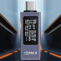 Miniatyrbild 5 av 5: Typ-C Multifunktionell Digital Display Amperemeter Testare