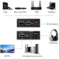 Pikkukuva 5 / 5: 4K HDMI Äänenirroitin Muunnin, HDMI - SPDIF Muunnin | HDMI - HDMI ja Optinen SPDIF 3,5 mm:n Stereotuella, 3D, 1080p{HH}