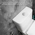 Miniatyrbillede 4 af 4: Spolningsknap, 38 mm trykknap til badeværelse og toilet, vandbesparende enhed - egnet til toiletcistern