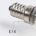 Miniatyrbillede 4 af 5: 12x Lampe 40W E14 Lyskilde Klar Hvid Klassisk Glødepære STOL