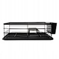 Miniatyrbillede 5 af 5: Opvaskestativ Sort Metal - 44 x 31 x 14,5 cm Sort