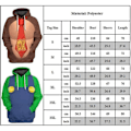 Pikkukuva 3 / 3: Mario Luigi Peach Bowser Donkey Kong Puku Aikuiset Hupparit Unisex Pitkähihaiset Paidat Super Mario Bros Elokuva Huppari Cosplay Asut Peach L