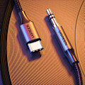 Miniatyrbillede 3 af 3: TS-Ugreen Lydkabel USB-C til 3,5mm 1m