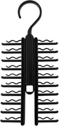 Revolution 360° Closet Hanger – Rotating Organizer for Ties & Belts | Soft-Close & Silent Operation | This Year's Gift for Dad