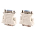 Miniatyrbilde 1 av 5: TS-2x Dvi Hann Adapter (dvi - D 24 1) Til Hunn Vga (15-pin)