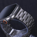Miniatyrbilde 4 av 5: Armbånd i rustfritt stål for Apple Watch Band 45 mm Ultra 49 mm 41 mm 40 mm 44 mm klokke Metallarmbånd for Iwatch Series 9 8 7 6 5 Svart