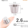 Miniatyrbillede 2 af 5: Formkageform Sæt, Non-Stick Cannele Muffin Bageform Cupcakeform til Ovnbagning