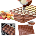 Miniatyrbild 1 av 5: Macaron Silikonform Set