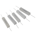 Miniatyrbillede 4 af 5: TS-5 stk. 10w Watt 15 Ohm 5% Trådviklet Keramisk Cementmodstand