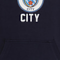 Miniatyrbillede 3 af 4: Manchester City Drenge Hættetrøje Fleece Grafik Børn OFFICIEL Fodbold Gave 150cm