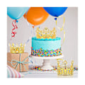 Miniatyrbilde 5 av 5: TS-6 stk. Krone Kaketopp Bursdag Mini Krone Kaketopp Krystall Perle Cupcake Topper For Bryllup B