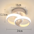 Miniatyrbilde 2 av 5: LED taklampe, taklys, 18W, moderne