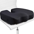 Miniatyrbilde 1 av 4: TS-Setepute for kontorstol - Fast memory foam-pute for haleben - Haleben, isjias, smertelindring i b
