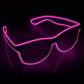 Wireless LED Glasses with Flashing Mode