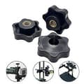 Miniatyrbild 2 av 5: 10 Pieces Comfortable Nuts with Handle Multiple Sizes Clamping Solution Star Nut for Easy Manual Adjustment M8