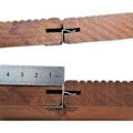 Pikkukuva 4 / 4: TS-Sarja, 100 kiinnitysklipsiä komposiittiterassille ruostumattomasta teräksestä valmistetuilla ruuveilla (korkeus 1 cm)