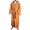 Miniatyrbilde 2 av 3: Voksen Jedi badekåpe med hette Myk og varm fleece morgenkåpe