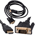 Miniatyrbillede 1 af 5: HDMI til VGA Adapter - 1080p