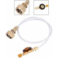 Miniatyrbillede 2 af 4: TS-Gaspatron Genopfyldningsadapter, Let og Holdbar Kompakt Camping Gas Genopfyldningsadapter i Delikat Kobber, Gasbeholder Pl