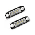 Miniatyrbild 1 av 3: Passar Volvo VOLVO LED-nummerskyltsbelysning S40 S60 S80 XC70 XC60, två stycken