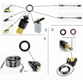 Miniatyrbilde 5 av 5: 20 stk Kompatible med Kärcher K2 K3 K4 K5 K6 K7 Tetningsskive O-ring O-ring 2.640-729.0-Perfekt