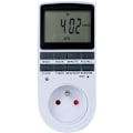 Miniatyrbilde 2 av 3: Digital Programmerbar Stikkontakt, Daglig/Ukentlig Digital Timer, Elektrisk Uttaksprogrammerer med LCD-Skjerm og Tyverisikringsmodus, Energisparing, 16A/3